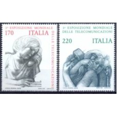 ITA1400M-SÉRIE 3ª EXPOSIÇÃO MUNDIAL DAS TELECOMUNICAÇÕES - ITÁLIA - 1979 - MINT