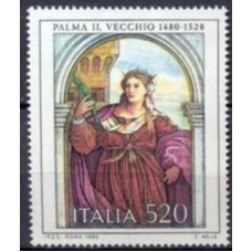 ITA1468M-SÉRIE ARTE ITALIANA - ITÁLIA - 1980 - MINT
