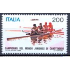 ITA1540M-SELO CAMPEONATO MUNDIAL JUNIOR DE CANOAGEM - ITÁLIA - 1982 - MINT