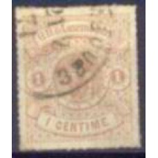 LUX0016U.02-SELO ARMAS, 1C - LUXEMBURGO - 1865/73 - U