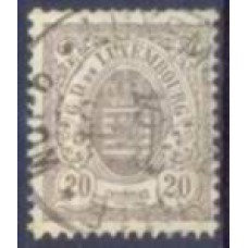 LUX0044U-SELO ARMAS, 20C - LUXEMBURGO - 1880 - U