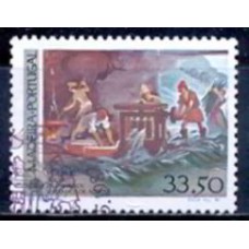 MDE0082U-SELO SÉRIE EUROPA - FATO HISTÓRICO - MADEIRA - 1982 - U