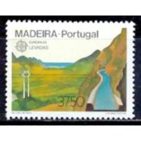 MDE0089N-SELO SÉRIE EUROPA - GRANDES OBRAS DO GÊNIO HUMANO - MADEIRA - 1983 - N