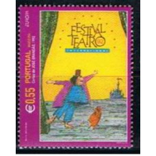 MDE0229M-SELO SÉRIE EUROPA - ARTE DO CARTAZ - MADEIRA - 2003 - MINT