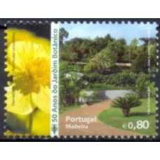 MDE0309U-SELO 50 ANOS DO JARDIM BOTÂNICO DA MADEIRA, 0,80E - MADEIRA - 2010 - U