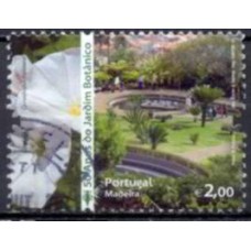 MDE0310U-SELO 50 ANOS DO JARDIM BOTÂNICO DA MADEIRA, 2,00E - MADEIRA - 2010 - U