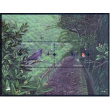 MDEB049M-BLOCO SÉRIE EUROPA - FLORESTAS - MADEIRA - 2011 - MINT
