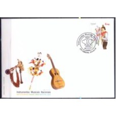 MDEF0344-FDC SÉRIE EUROPA - INSTRUMENTOS MUSICAIS - MADEIRA - 2014