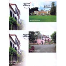 MDEFB050M-SÉRIE 2 FDCS BLOCOS QUINTAS DA MADEIRA - MADEIRA - 2011
