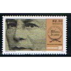 MEX1801M-SELO HOMENAGEM A DOM BENITO JUAREZ - MÉXICO - 1998 - MINT
