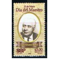 MEX1906M-SELO DIA DO PROFESSOR - LUIS A BARRET - MÉXICO - 2000 - MINT