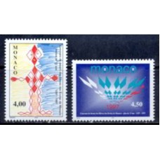 MNC2140M-SÉRIE CONCURSO DE DESENHOS DOS ESTUDANTES DAS ESCOLAS DE MÔNACO - MÔNACO - 1997 - MINT