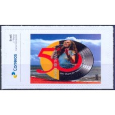 PB0050M-SELO PERSONALIZADO PRISMA AUTOADESIVO, 50 ANOS DE CARREIRA DE MARIA BETHÂNIA - 17 - MINT