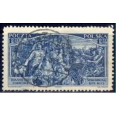 POL0367U-SELO 250º ANIVERSÁRIO DO TEMA DE VIENA - POLÔNIA - 1933 - U - COM RESTRIÇÕES: VIDE DESCRIÇÃO