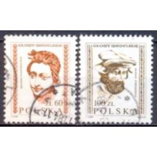 POL2643U-SÉRIE ESCULTURAS DO CASTELO DE WAWEL - POLÔNIA - 1982 - U