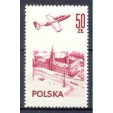 POLA058M-SELO AÉREO AERONÁUTICA - POLÔNIA - 1978 - MINT