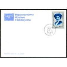 POLF2837-FDC EXPOSIÇÃO FILATÉLICA AMERIPEX 86 - POLÔNIA - 1986