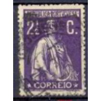 POR0211UA-SELO CERES, 2 1/2C PAPEL COUCHÊ - PORTUGAL - 1912/17 - U POR0211UA-SELO CERES, 2 1/2C PAPEL COUCHÊ - PORTUGAL - 1912/17 - U