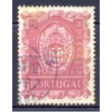 POR0872U-SELO 4º CENTENÁRIO DA UNIVERSIDADE DE ÉVORA, 1,40E - PORTUGAL - 1960 - U