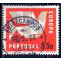 POR0931U-SELO SÉRIE EUROPA, 3,50E - PORTUGAL - 1963 - U POR0931U-SELO SÉRIE EUROPA, 3,50E - PORTUGAL - 1963 - U