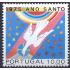 POR1260M-SELO ANO SANTO, 10E - PORTUGAL - 1975 - MINT