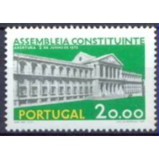 POR1264N-SELO ABERTURA DA ASSEMBLEIA CONSTITUINTE, 20E - PORTUGAL - 1975 - N