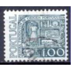 POR1290U-SELO APOIO À PRODUÇÃO NACIONAL, 1E - PORTUGAL - 1976 - U