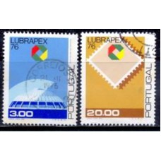 POR1310U-SÉRIE EXPOSIÇÃO FILATÉLICA LUBRAPEX 76 - PORTUGAL - 1976 - U