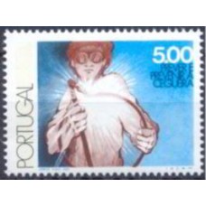 POR1321M-SELO DIA MUNDIAL DA SAÚDE - PREVENÇÃO DA CEGUEIRA, 5E - PORTUGAL - 1976 - MINT