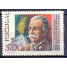 POR1403U-SELO 50º ANIVERSÁRIO DA MORTE DO JORNALISTA MAGALHÃES LIMA - PORTUGAL - 1978 - U