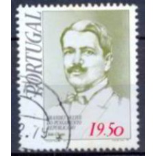 POR1443U-SELO VULTOS EMINENTES DO PENSAMENTO REPUBLICANO I, 19,50E - PORTUGAL - 1979 - U