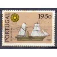 POR1485U-SELO EXPOSIÇÃO FILATÉLICA LUBRAPEX 80 - BARCOS, 19,50E - PORTUGAL - 1980 - U POR1485U-SELO EXPOSIÇÃO FILATÉLICA LUBRAPEX 80 - BARCOS, 19,50E - PORTUGAL - 1980 - U