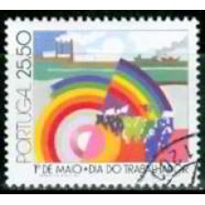 POR1508U-SELO 1º DE MAIO, DIA DO TRABALHADOR, 25,50E - PORTUGAL - 1981 - U POR1508U-SELO 1º DE MAIO, DIA DO TRABALHADOR, 25,50E - PORTUGAL - 1981 - U