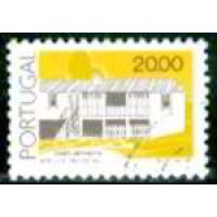 POR1640UA-SELO ARQUITETURA POPULAR I, 20E - PORTUGAL - 1985 - U