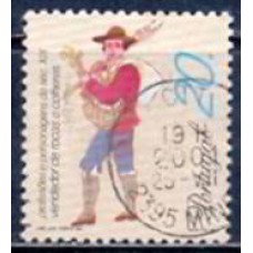 POR2048U-SELO PROFISSÕES E PERSONAGENS DO SÉCULO 19 I, 20E - PORTUGAL - 1995 - U