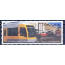 POR2067N-SELO TRANSPORTES FERROVIÁRIOS NO PORTUGAL DE HOJE - PORTUGAL - 1995 - N