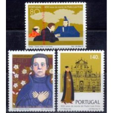 POR2171M-SÉRIE 400º ANIVERSÁRIO DA MORTE DO PADRE LUIS FRÓIS - PORTUGAL - 1997 - MINT
