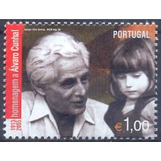 POR2979M-SELO ÁLVARO CUNHAL (DO BLOCO) - PORTUGAL - 2005 - MINT
