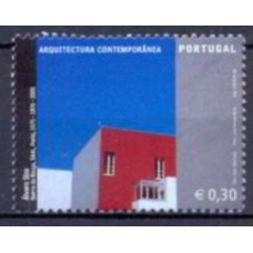 POR3062MA-SELO ARQUITETURA CONTEMPORÂNEA, ALVARO SISA - PORTUGAL - 2006 - MINT