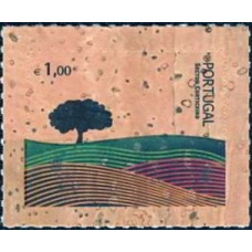 POR3233M-SELO SETOR CORTICEIRO - PORTUGAL - 2007 - DE CORTIÇA - MINT