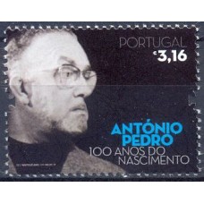 POR3422M-SELO 100 ANOS DO NASCIMENTO DE ANTONIO PEDRO (DO BLOCO) - PORTUGAL - 2009 - MINT POR3422M-SELO 100 ANOS DO NASCIMENTO DE ANTONIO PEDRO (DO BLOCO) - PORTUGAL - 2009 - MINT