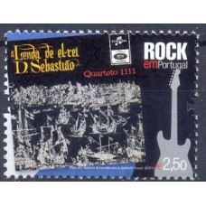 POR3536M-SELO ROCK EM PORTUGAL (DO BLOCO) - PORTUGAL - 2010 - MINT