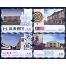 POR3588M-SÉRIE CENTENÁRIO DE INSTITUIÇÕES DE ENSINO SUPERIOR - PORTUGAL - 2011 - MINT