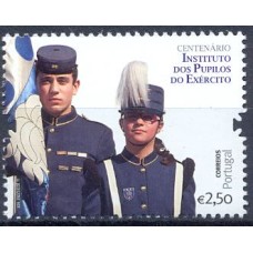 POR3609M-SELO CENTENÁRIO DO INSTITUTO DOS PUPILOS DO EXÉRCITO (DO BLOCO) - PORTUGAL - 2011 - MINT