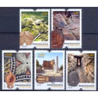 POR3652M-SÉRIE ARQUEOLOGIA EM PORTUGAL - PORTUGAL - 2011 - MINT