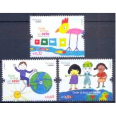 POR3662M-SÉRIE CORREIO ESCOLAR - PORTUGAL - 2011 - MINT