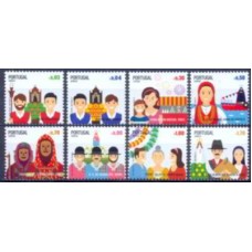 POR3811M-SÉRIE FESTAS TRADICIONAIS V - PORTUGAL - 2013 - MINT