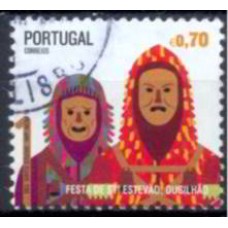 POR3815U-SELO FESTAS TRADICIONAIS V, 70C - PORTUGAL - 2013 - U