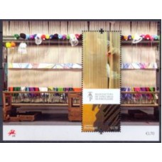 POR3978MF-BLOCO TAPEÇARIA DE PORTALEGRE - PORTUGAL - 2014 - MINT