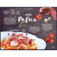 POR4038NF-BLOCO DIETA MEDITERRÂNICA - PORTUGAL - 2015 - N